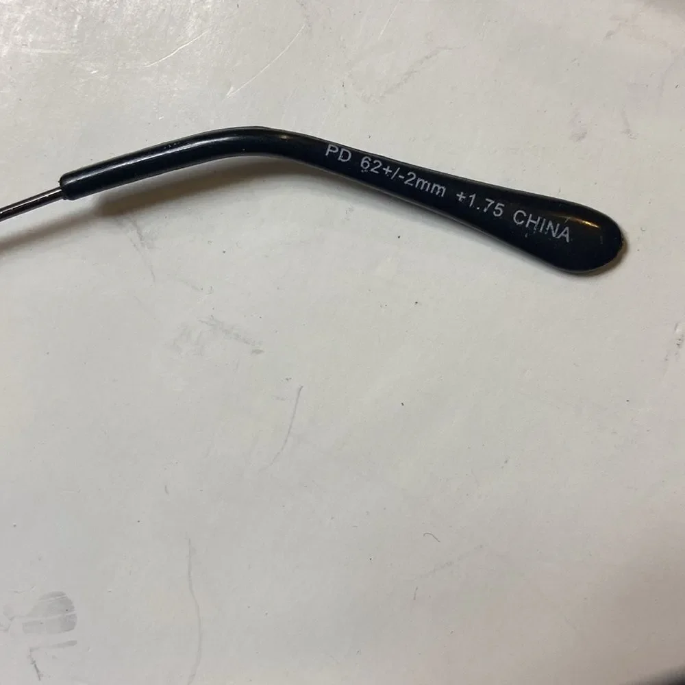 Lot Of 5 Pairs Eyeglasses PD 62+/-2mm +1.75